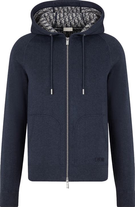 dior zipper hoodie